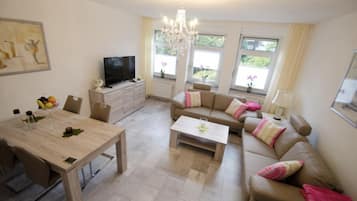 Smart TV, books, music library