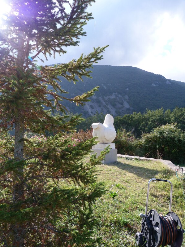 Property grounds - At the foot of the Grand Luberon Sculptor's House (Castellet-en-Luberon)