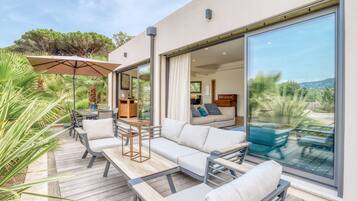 Suíte real | Terraço/pátio