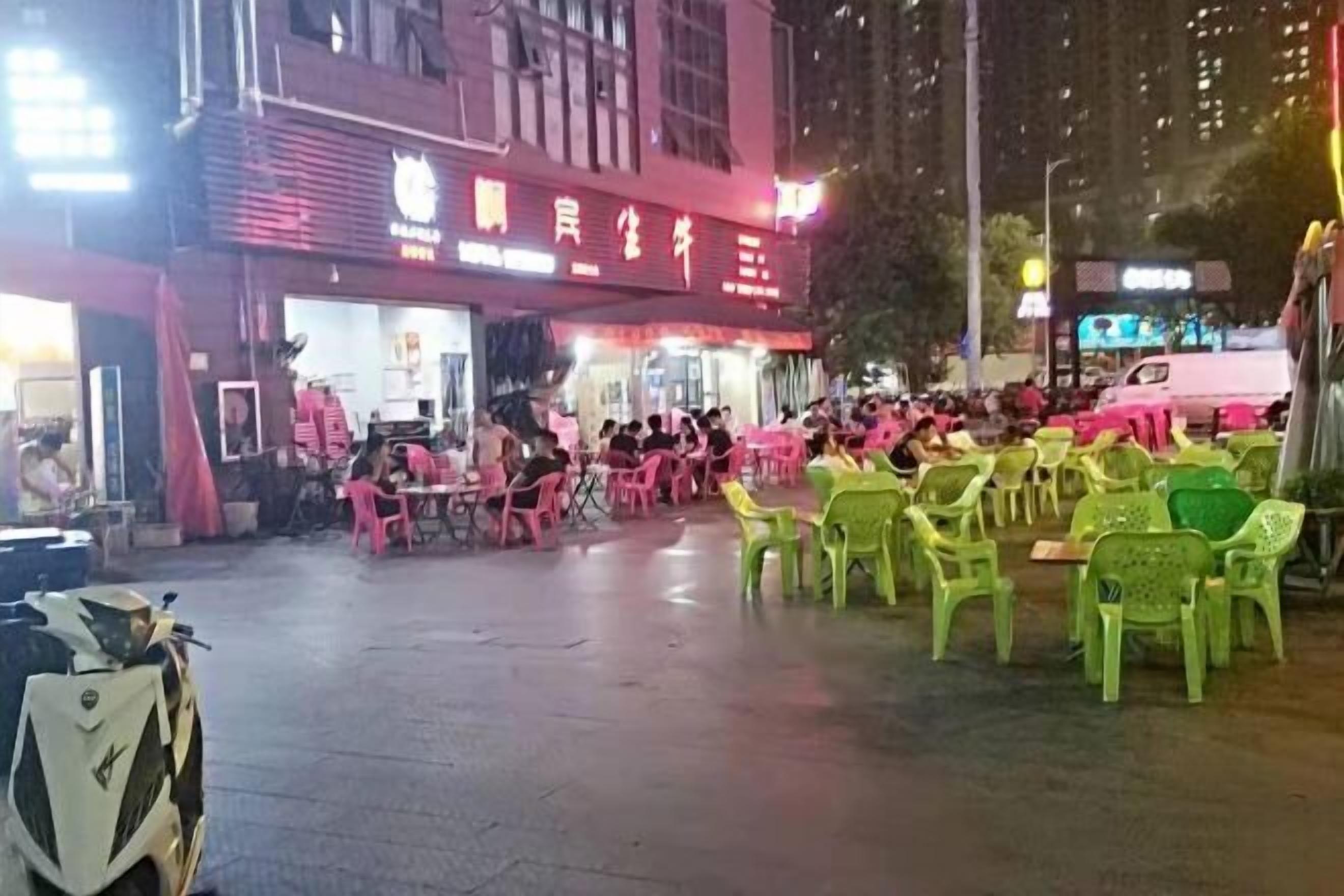 Udendørs spisemuligheder