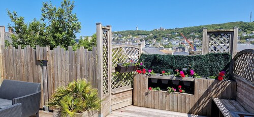 Bel Appartement Duplex Avec Belle Terrasse à Proximité de la mer