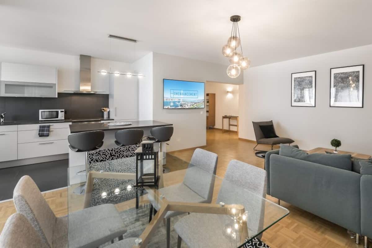 Deluxe-Apartment, 3 Schlafzimmer | Wohnbereich