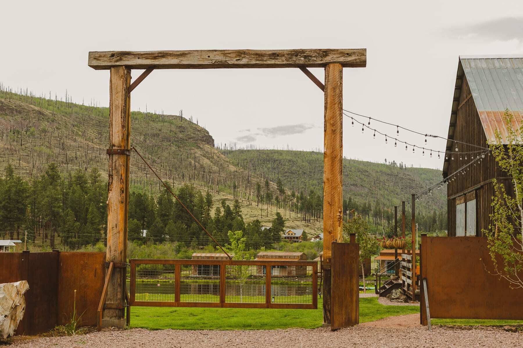 Enceinte de l’hébergement