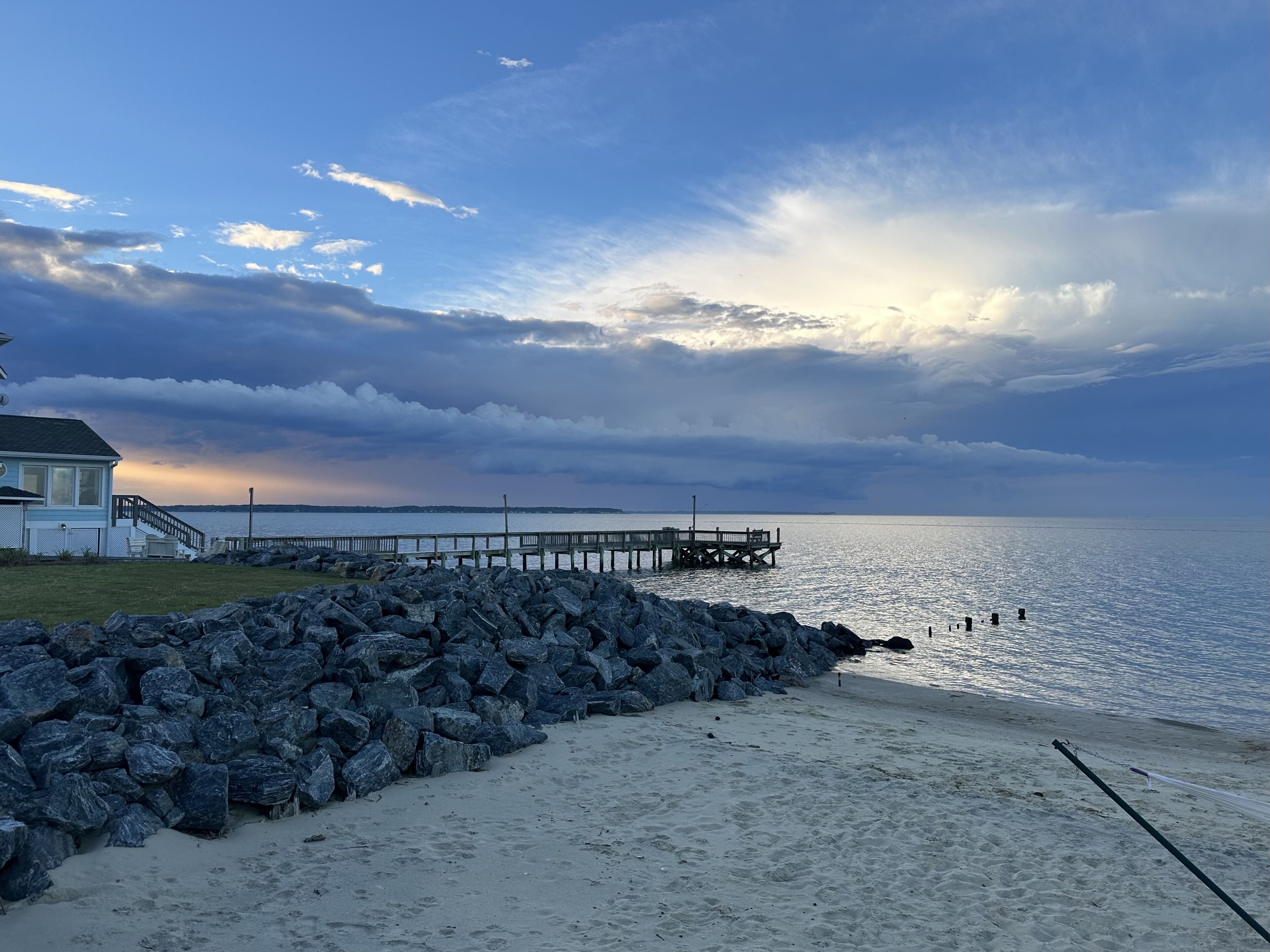 Am Strand, Liegestühle