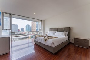 Appartement Confort, vue ville | Fer et planche à repasser, Wi-Fi gratuit, draps fournis