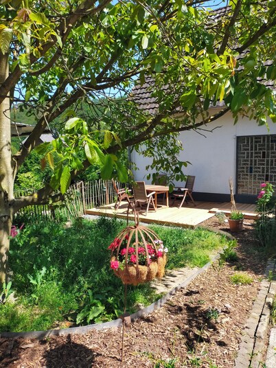 Ideal f. Families, eat-in kitchen, play corner, garden, terrace, animals, great nature