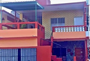 Majoituspaikan julkisivu