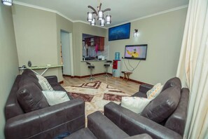 Apartment | Living area - Stunning 2-bed Apartment in Moshi Town (Moshi)
