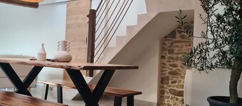 Magnificent farmhouse with hot tub in vaulted cellar