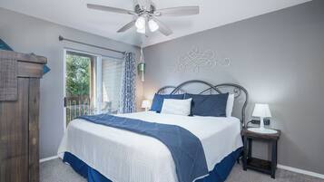 2 bedrooms, iron/ironing board, travel cot, free WiFi