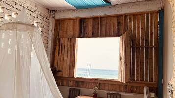 Cabaña básica | Escritorio, espacio para trabajar con laptop, camas extra y wifi gratis