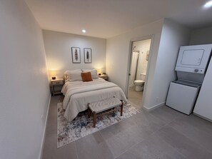 1 bedroom, travel cot, free WiFi, bed sheets