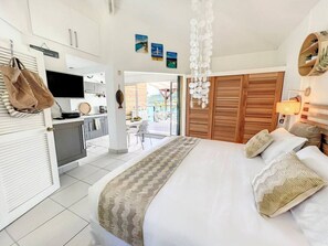 1 bedroom, iron/ironing board, free WiFi, bed sheets