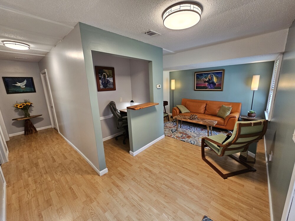 Tranquil country setting with screened gazebo and labyrinth, Townsend