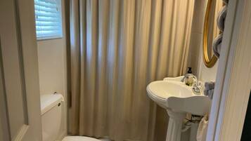 Combined shower/tub