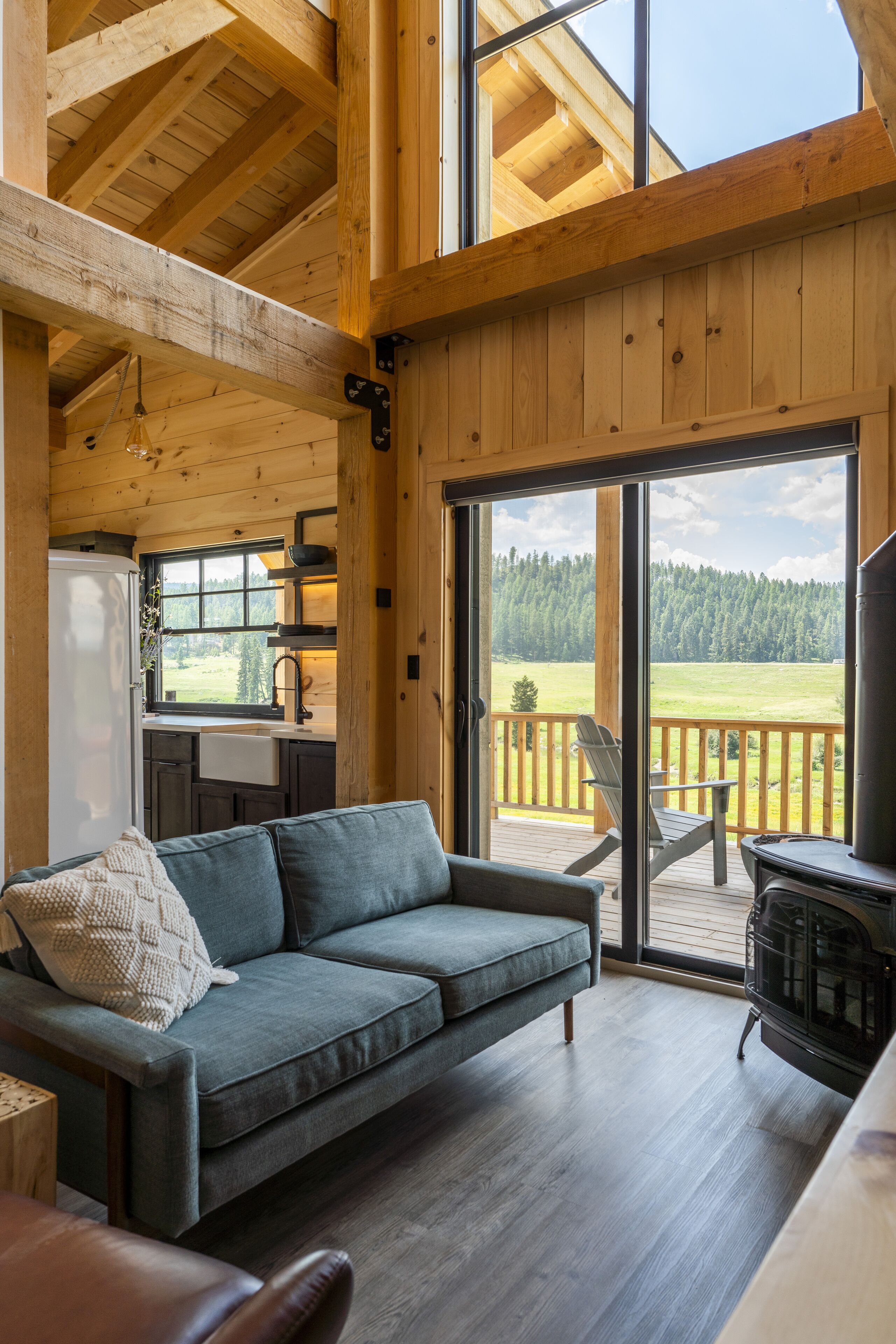 Luxury Cabin, 2 Queen Beds, Valley View | Valley view