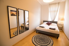 2 Schlafzimmer, kostenloses WLAN, Bettwäsche