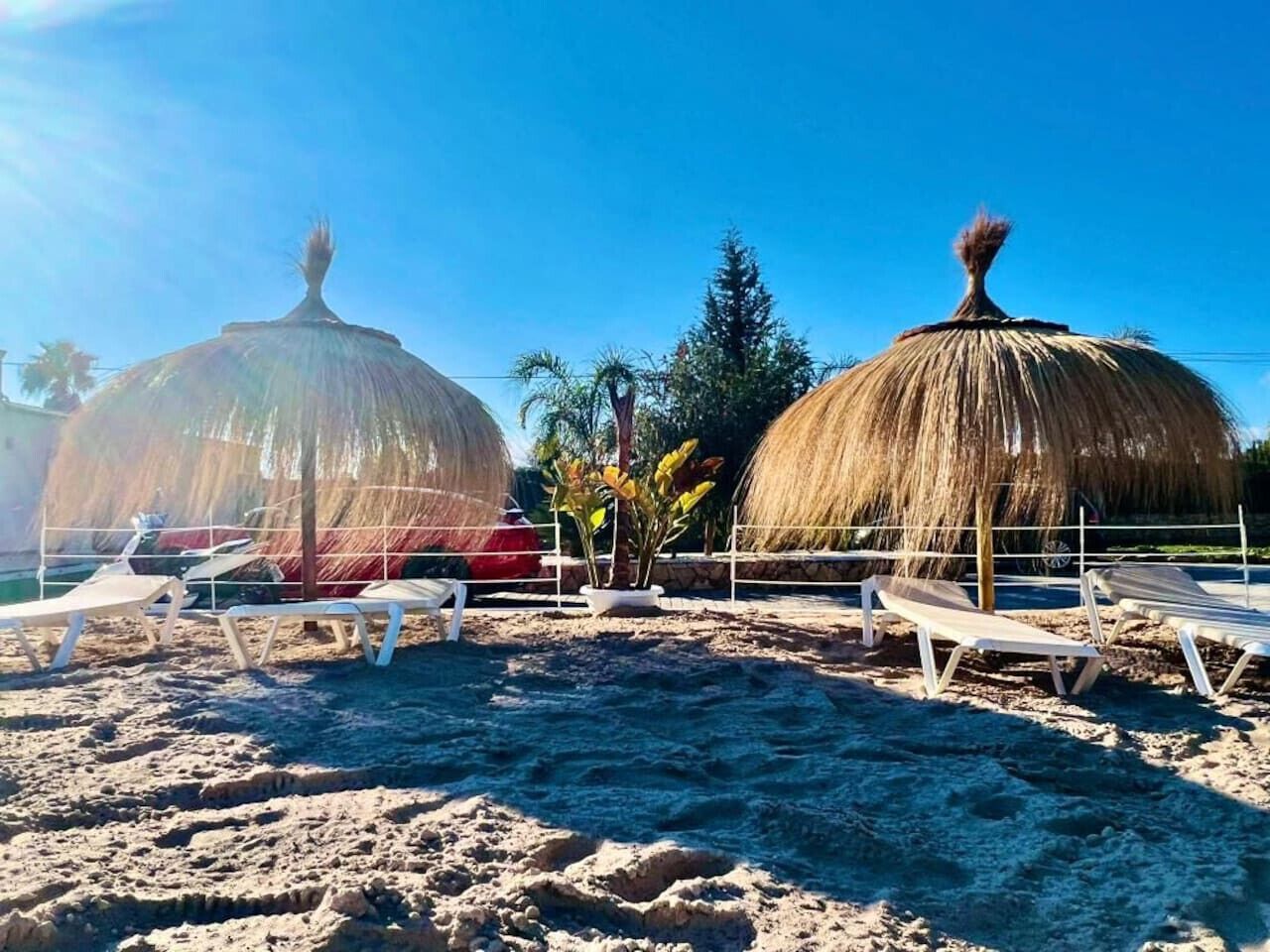 Enceinte de l’hébergement