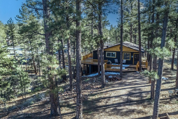 Enjoy our beautiful cabin in the pines!