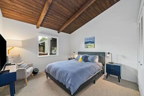 2 bedrooms, travel crib, WiFi, bed sheets