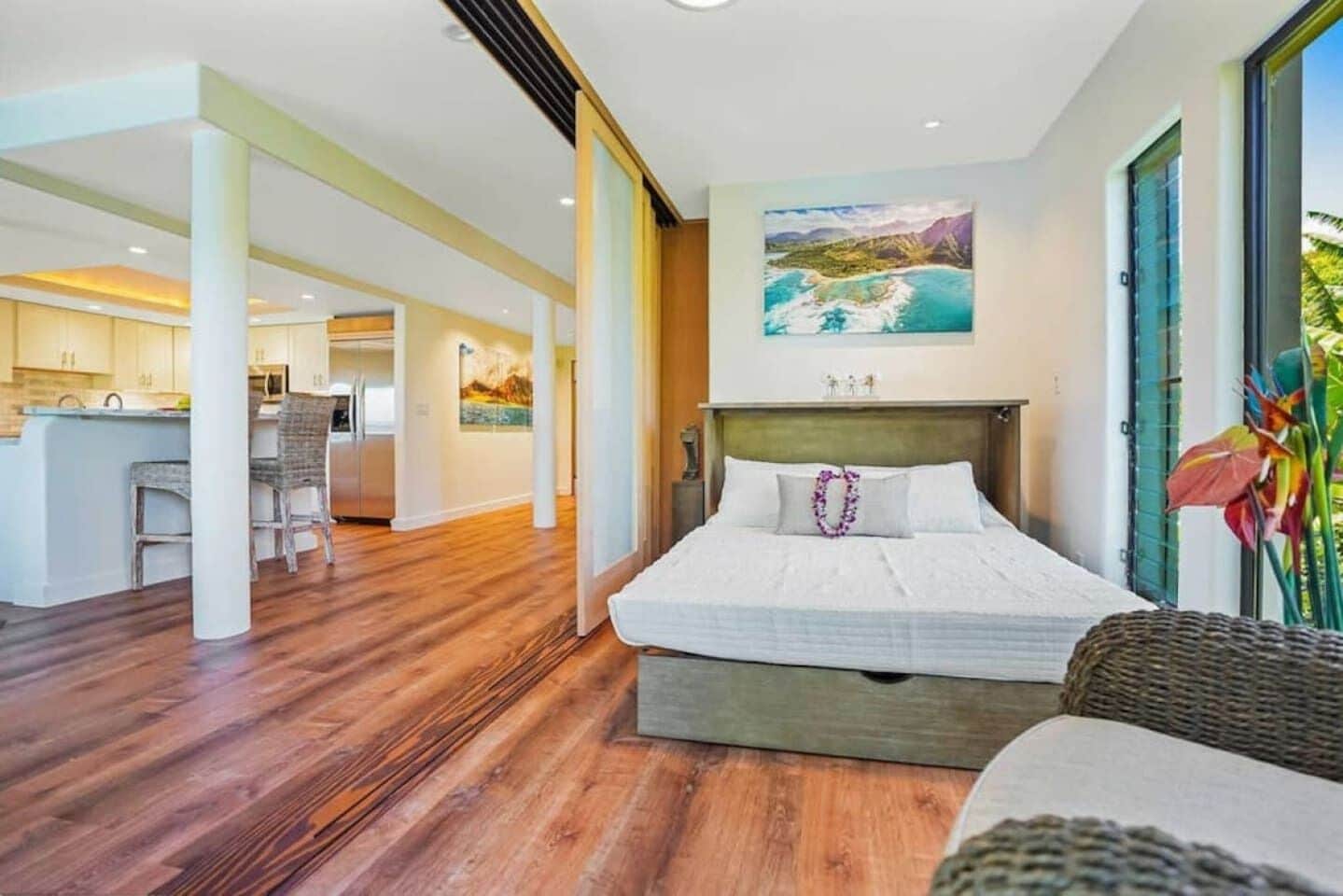 Desk, iron/ironing board, travel crib, free WiFi