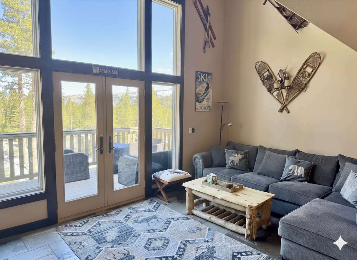 Smart TV, fireplace, video games, books