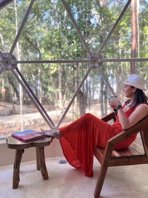 Signature Room | Desk, iron/ironing board, free WiFi, bed sheets - Glamping Mayan Glam (Tulum)