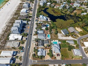 Exterior - Private Pool | Steps To Beach | Fenced Backyard | FLPCB74 (Panama City Beach)