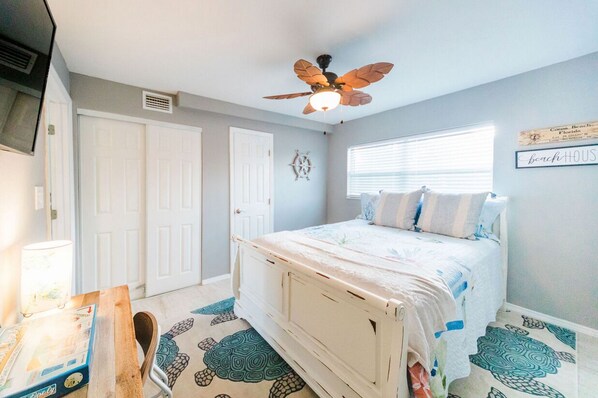 2 habitaciones, escritorio, wifi gratis y ropa de cama 