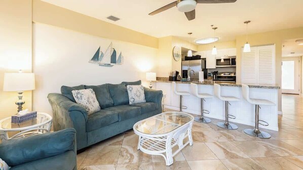 Smart-tv en een kantoor