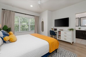 2 chambres, bureau, lit parapluie, Wi-Fi gratuit