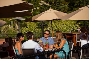 Restauration en plein air