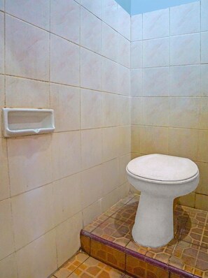 Douche, serviettes fournies