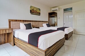 Kamar Twin Deluks | Meja kerja, ruang kerja ramah laptop, Wi-Fi gratis, dan seprai linen