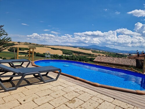 Agritourism in val d'orcia