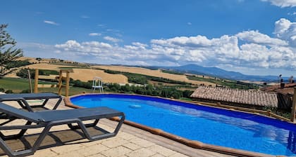 Agritourism in val d'orcia