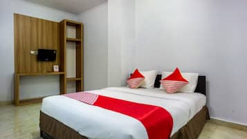 Habitación doble estándar | Escritorio, espacio para trabajar con laptop y wifi gratis