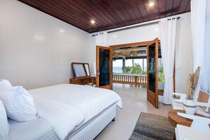 3 Bedroom Beachfront Pool Villa | View from room - Kanna Seafront Estate (Tulamben)