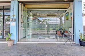 Fachada de la propiedad