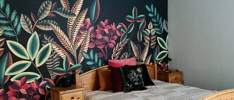 1 soverom, strykejern/-brett, reiseseng for barn og wi-fi