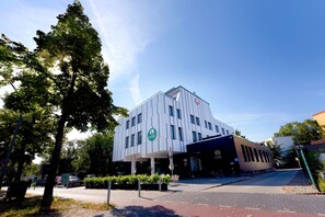 Voorkant van accommodatie