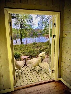 Interior - Cottage with fantastic lake view!  (vittsjö)