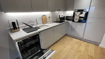 Apartment, Mehrere Betten | Eigene Küche | Kühlschrank, Mikrowelle, Ofen, Herdplatte