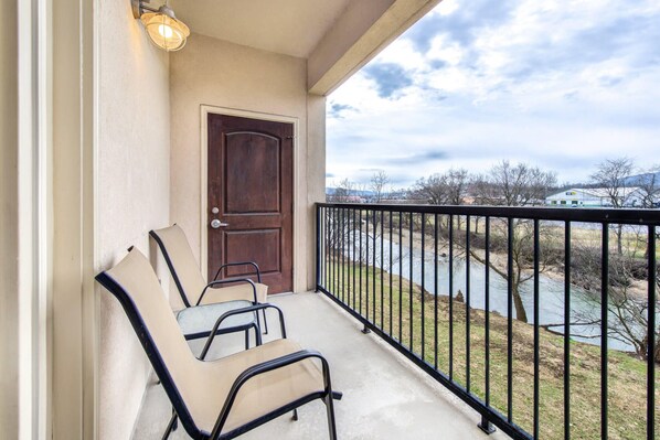 Condo, 1 King Bed with Sofa bed, Jetted Tub | View from room - Naughty & Nice (Sevierville)