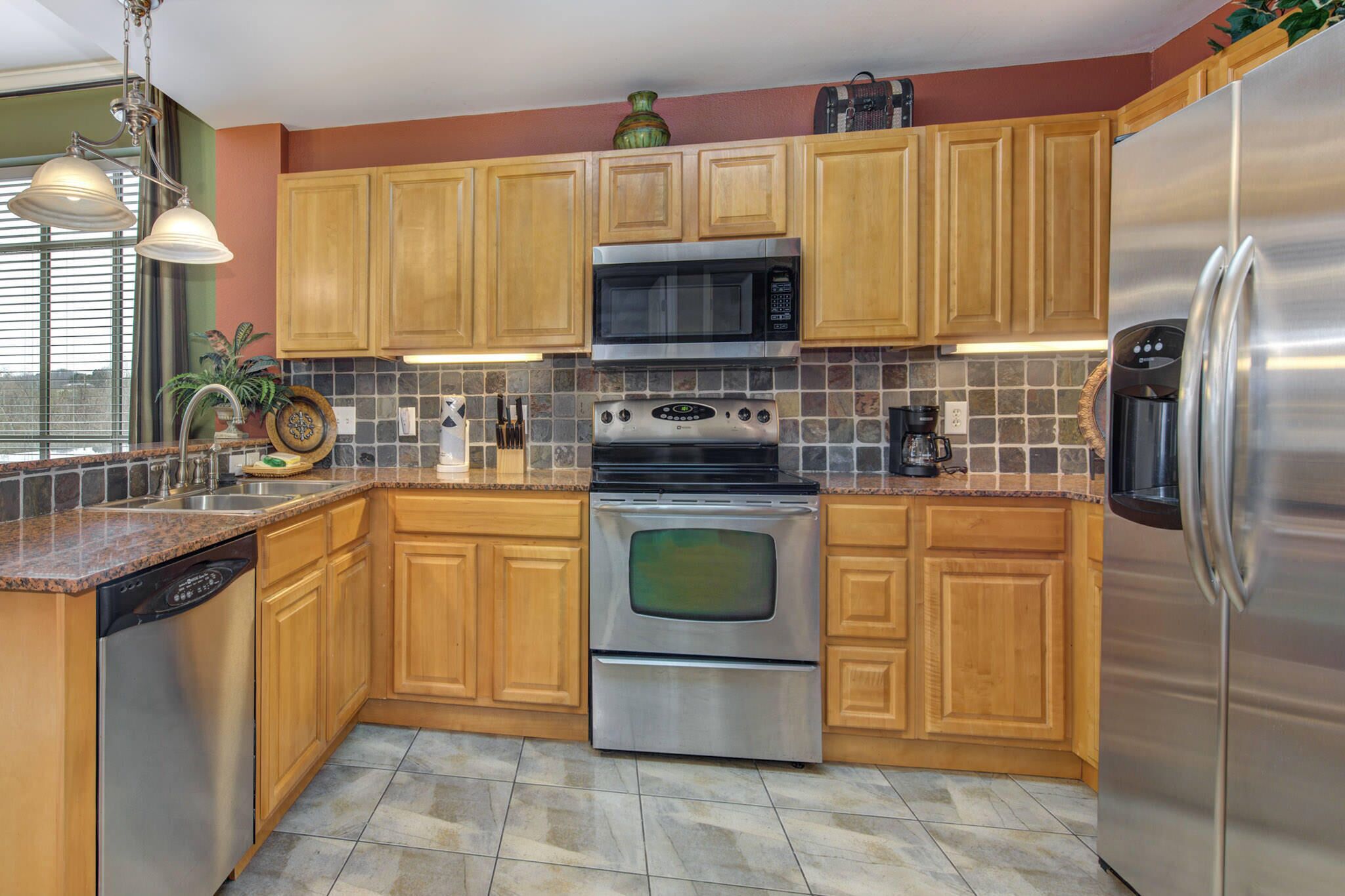 Kondominium, Beberapa Tempat Tidur, jet tub | Dapur pribadi | Lemari es, microwave, oven, dan kompor