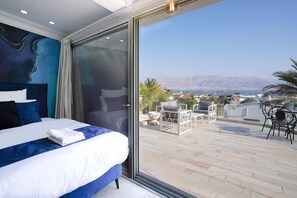 Vue depuis lâhĂ©bergement