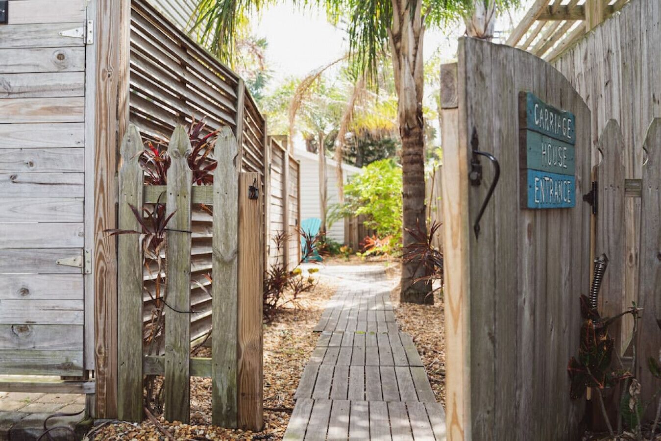 Enceinte de l’hébergement