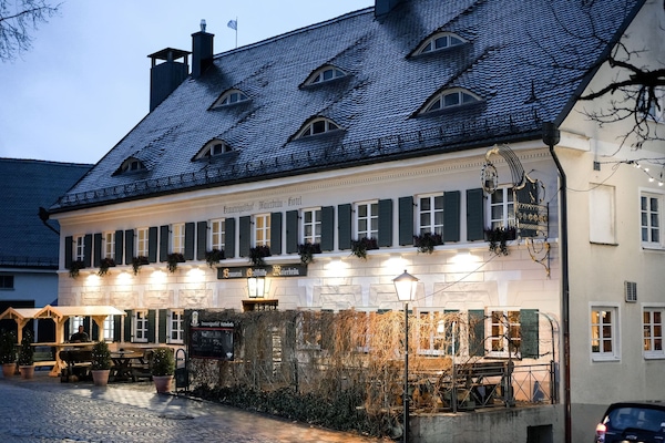 Front of property – evening/night