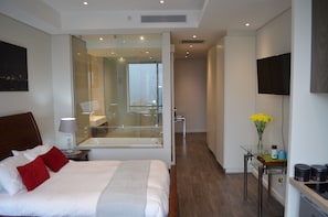 1 soverom og sengetøy