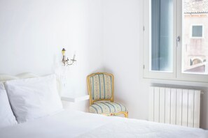 Lejlighed | 1 soveværelse, premium-sengetøj, dundyner, skrivebord